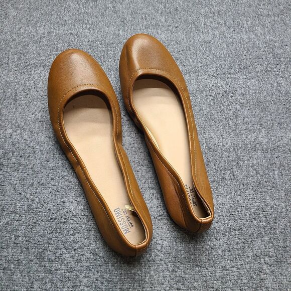 Mossimo Supply Co Shoes Womens Size 8.5 Brown Ballet Flats Man Made F16838280 - Picture 8 of 9